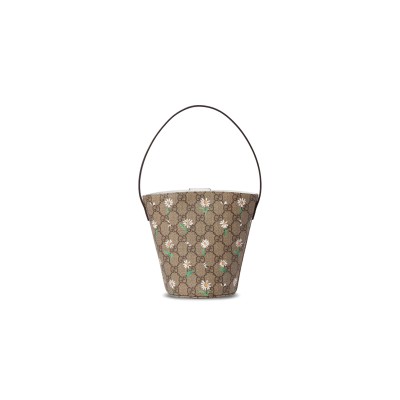 GUCCI CHILDREN'S PRINTED GG BUCKET BAG 752356 (18.5*16.5*7cm)